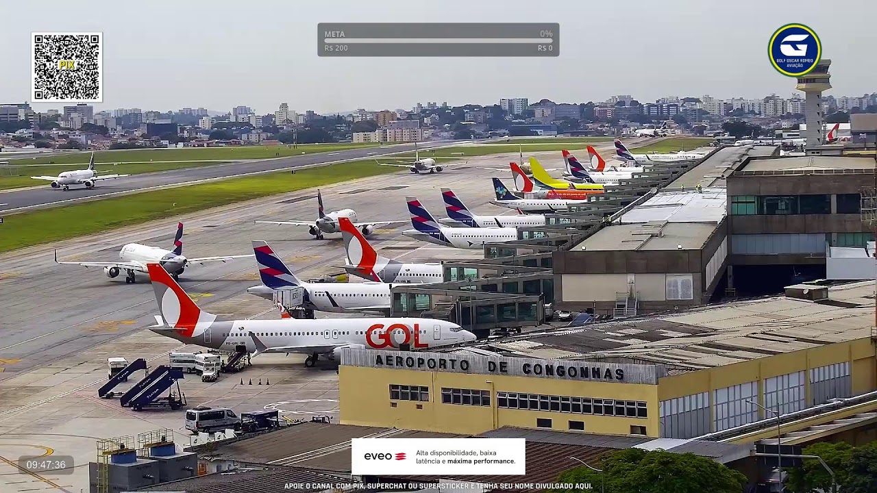 SBSP LIVE #2 - Aeroporto de São Paulo AO VIVO - CGH Airport - 27/01 Noite