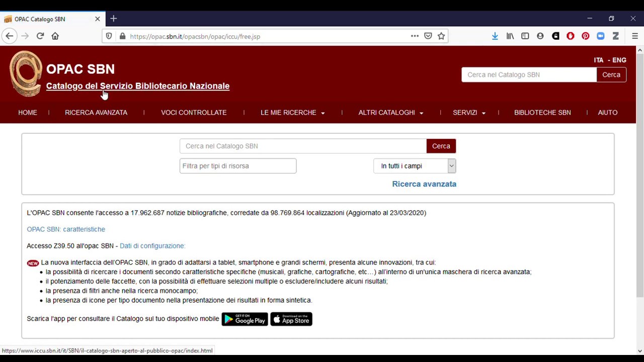 Cataloghi e metacataloghi