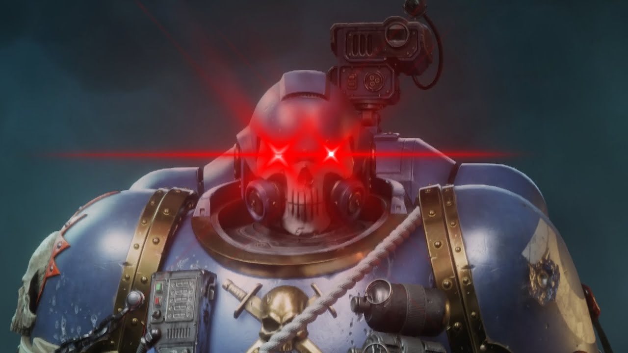 SPACE MARINE II | Decimus being annoyed at the Machine Spirit