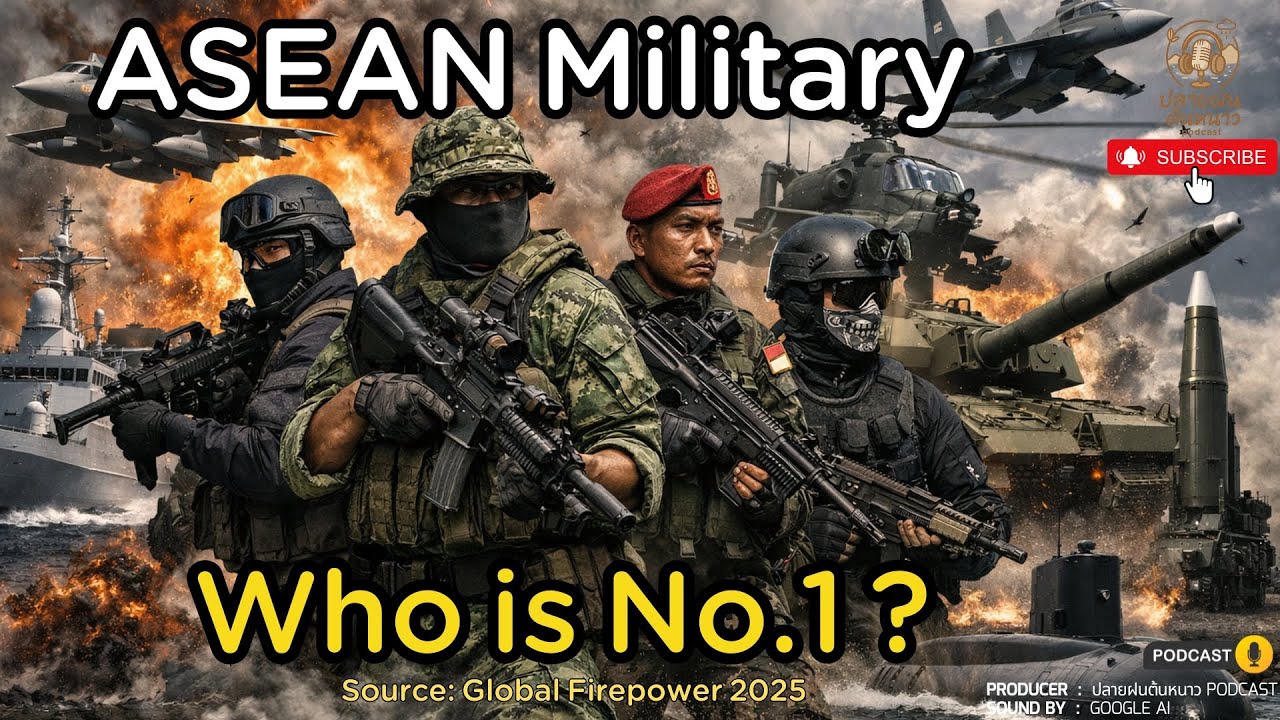 Who is No.1 ? | ASEAN Military Power Ranking | (Global Firepower)