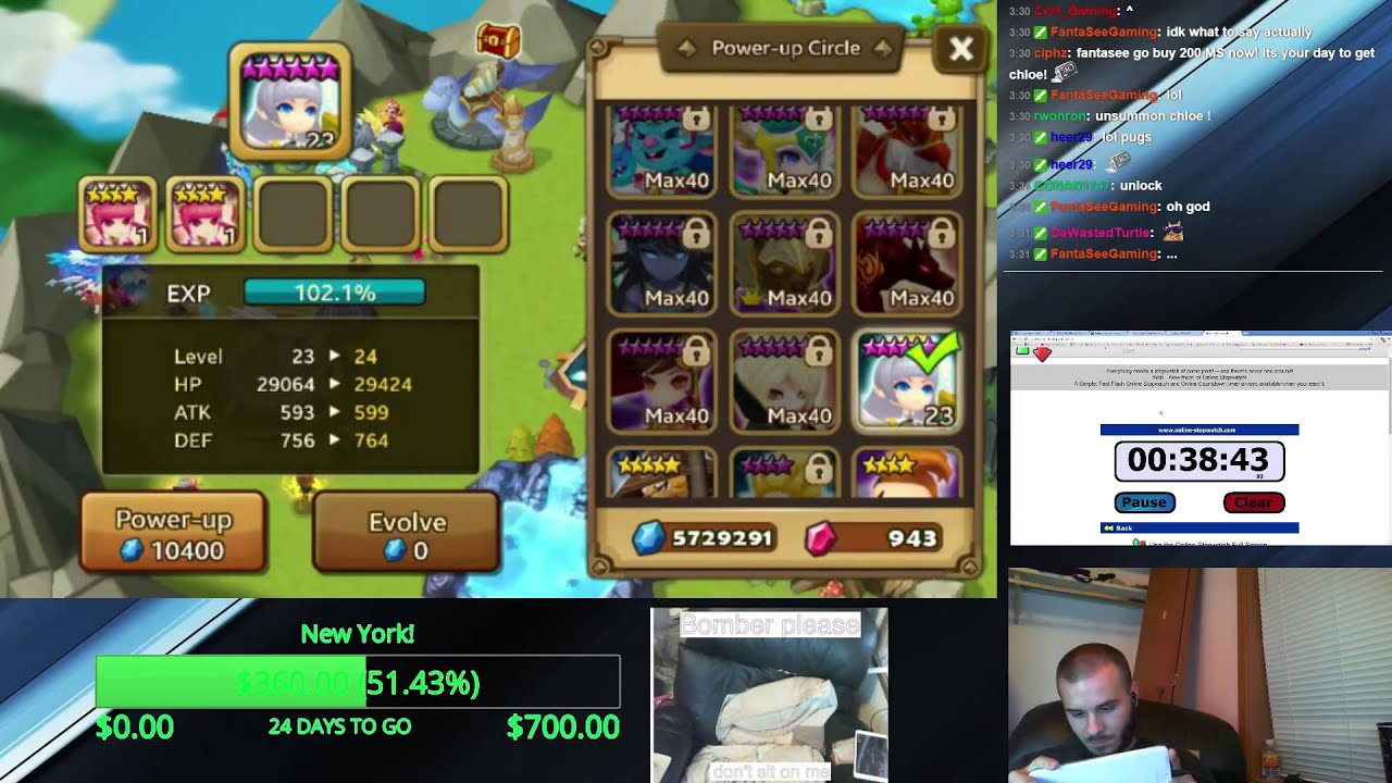 1 hour mass summon! 198 ms 5 fire 1 legend