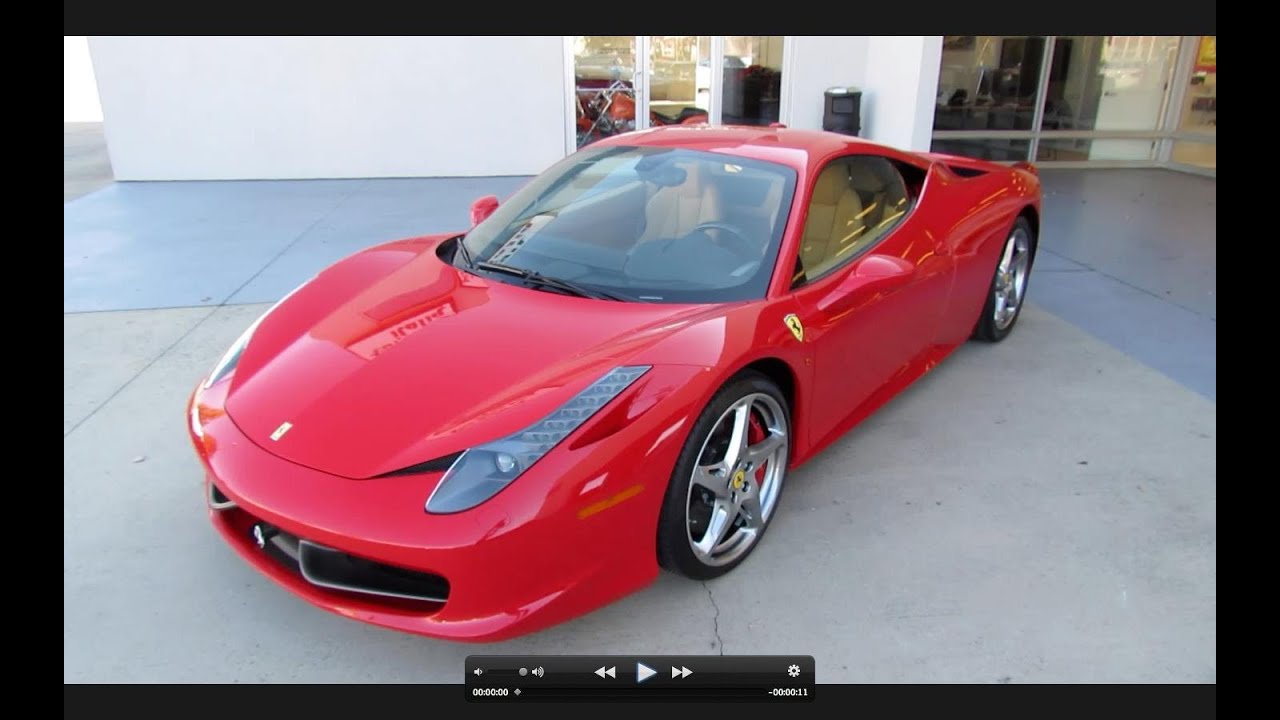 2010 Ferrari 458 Italia Start Up, Exhaust, and In Depth Tour