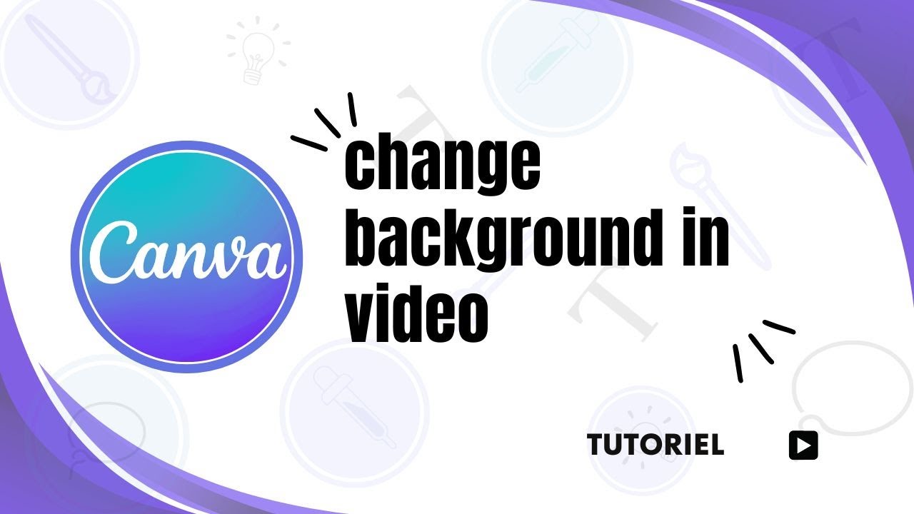 How to change video background in canva