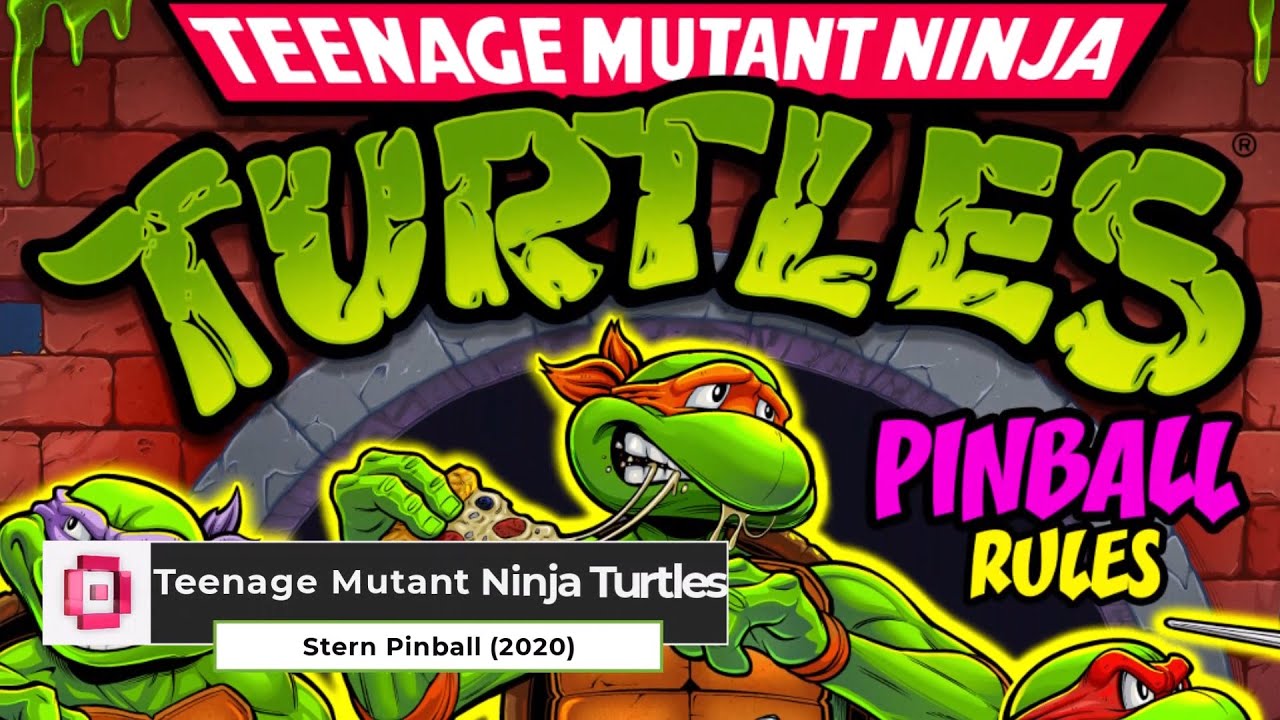 Pocket Pinball Tutorial - Teenage Mutant Ninja Turtles (Stern)