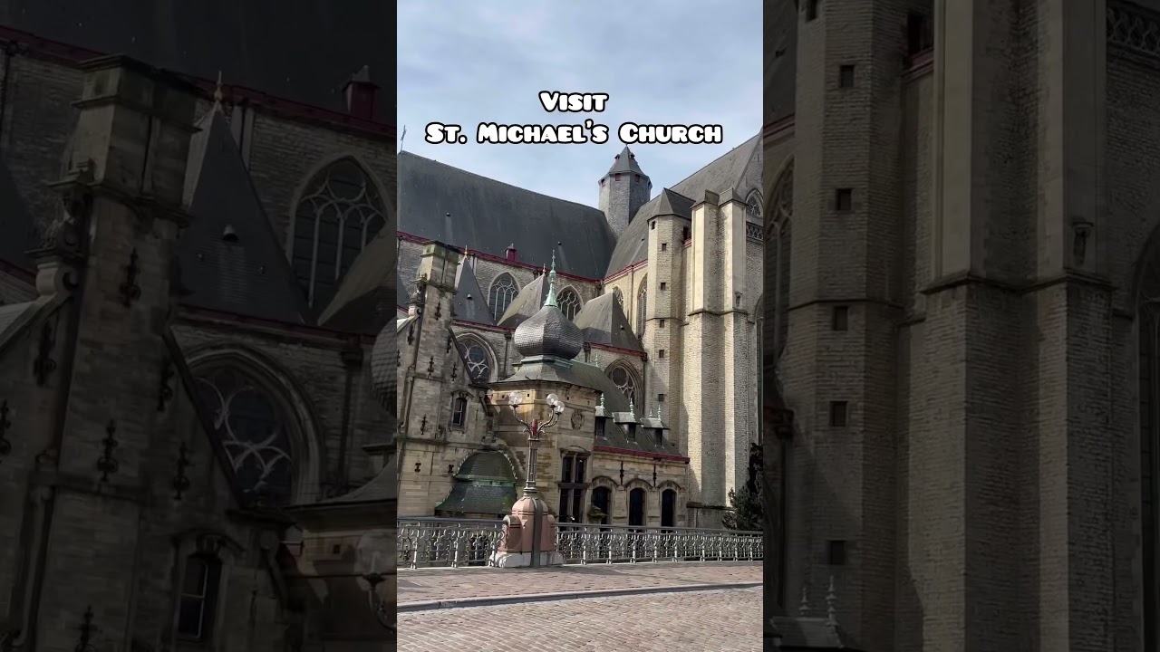 The perfect one day walking tour for Ghent, Belgium #ghent #belgium #ghentbelgium #gothic #building