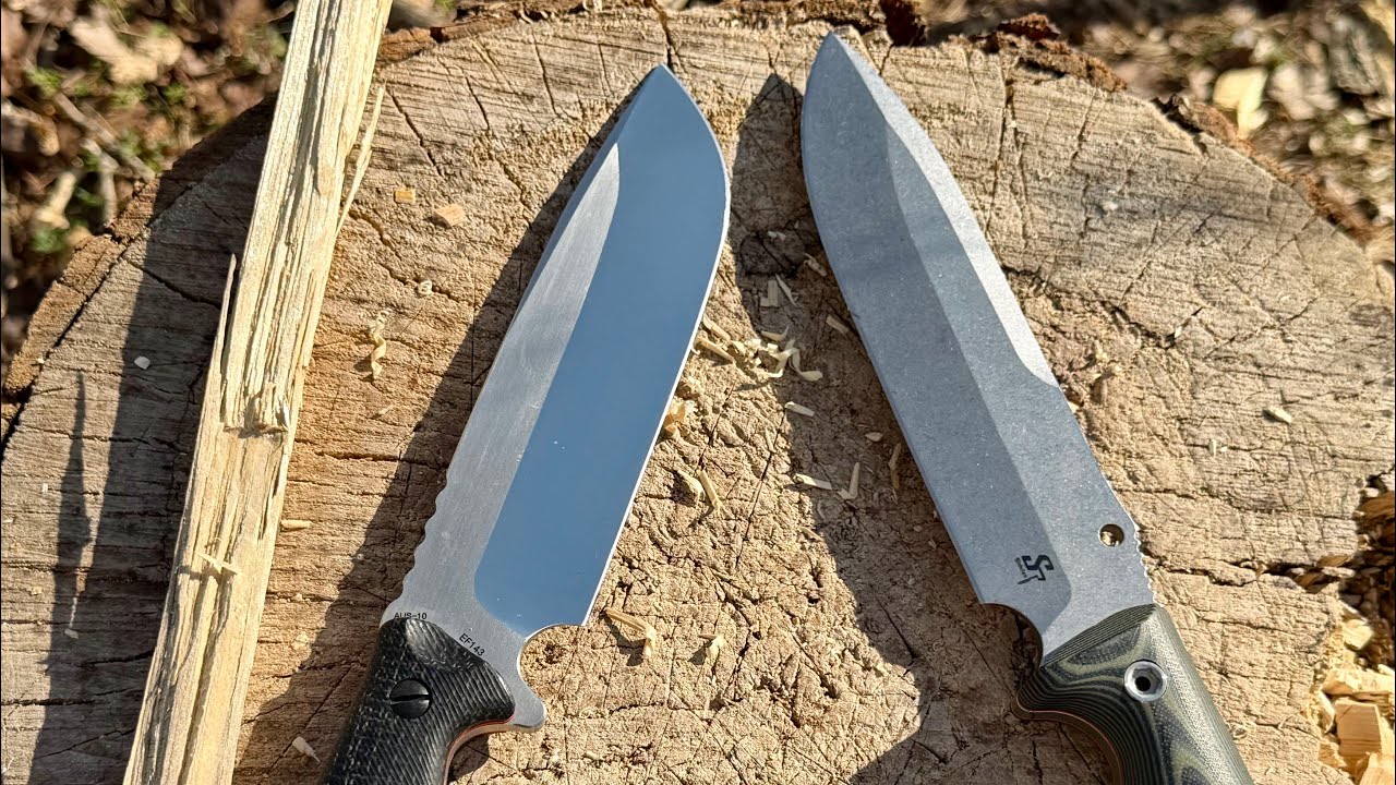 Friday Knife Fight#5 pt2-Eafengrow EF143 vs Sitivien ST11 #knifestuffwedo #knifetest #knifecommunity