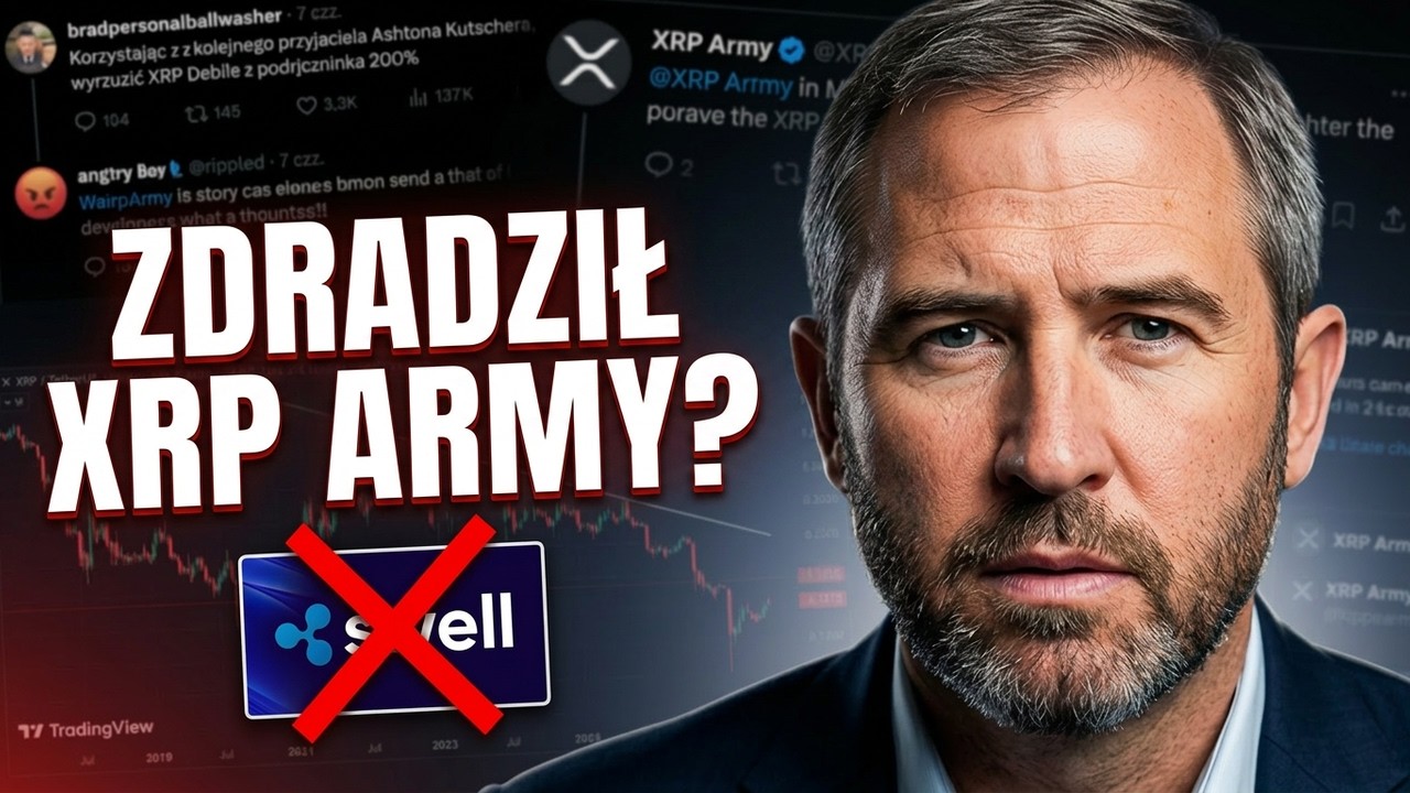 Ripple zdradziło XRP Army? Brad Garlinghouse w ogniu krytyki 🔥