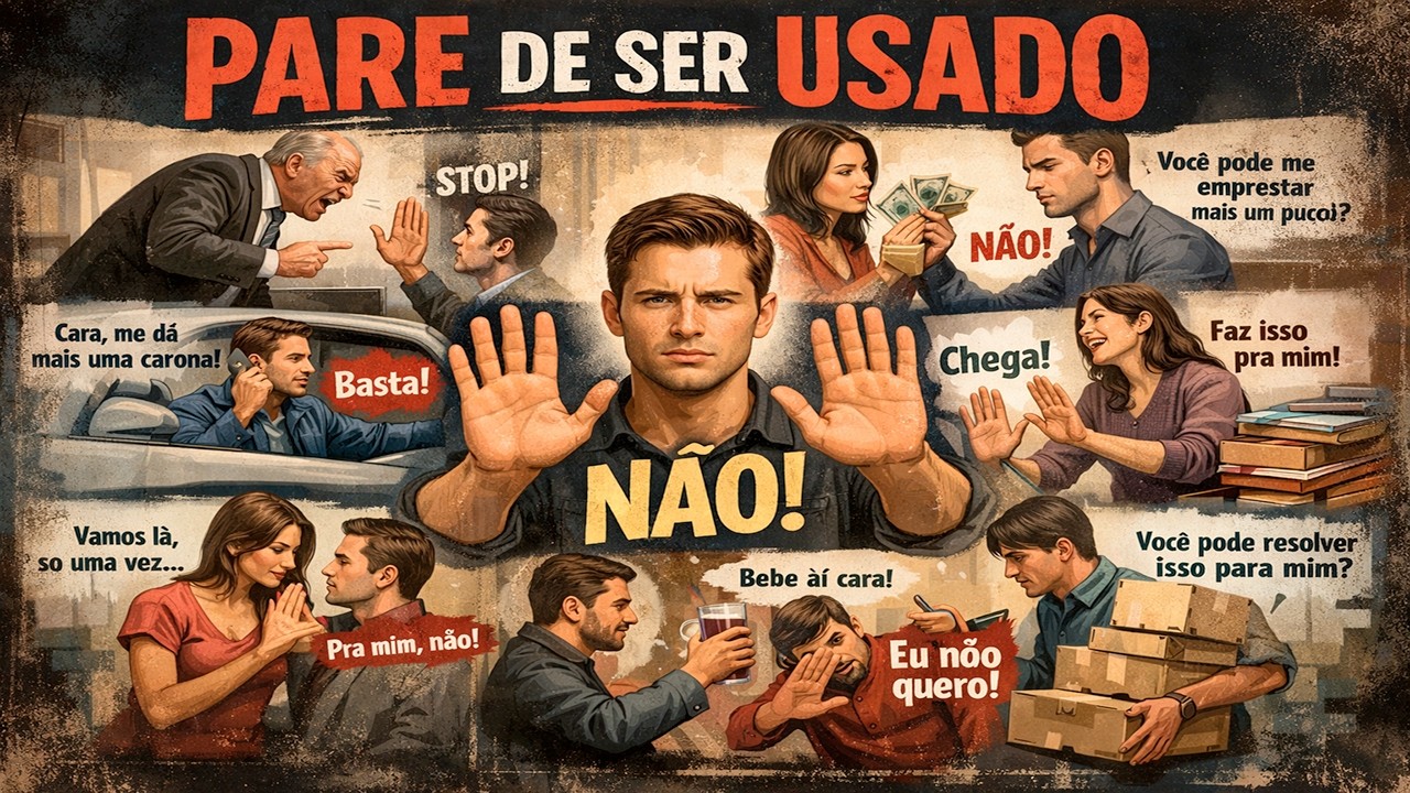Você precisa aprender a impor LIMITES! Aprenda a dizer NÃO e a controlar gente FOLGADA!