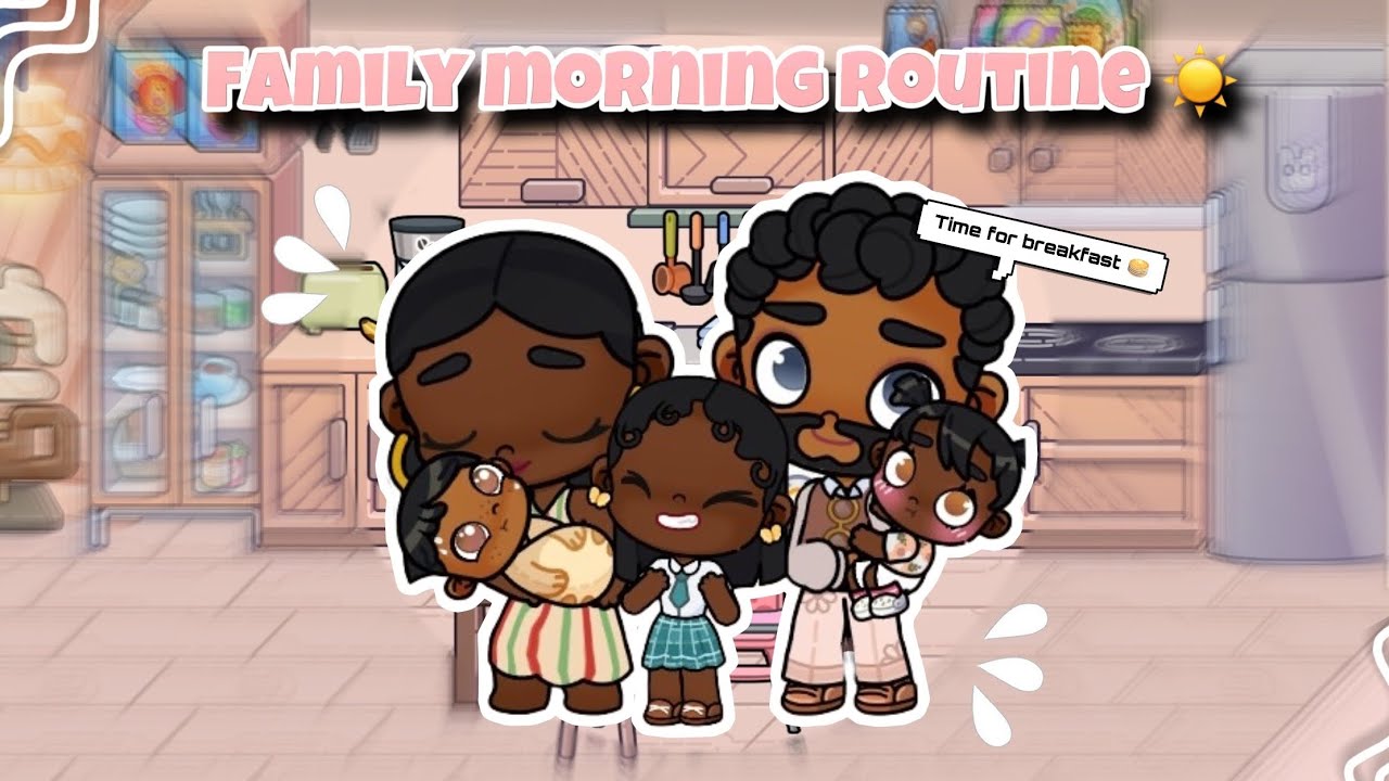 ✨️Family morning routine☀️/Clean up day