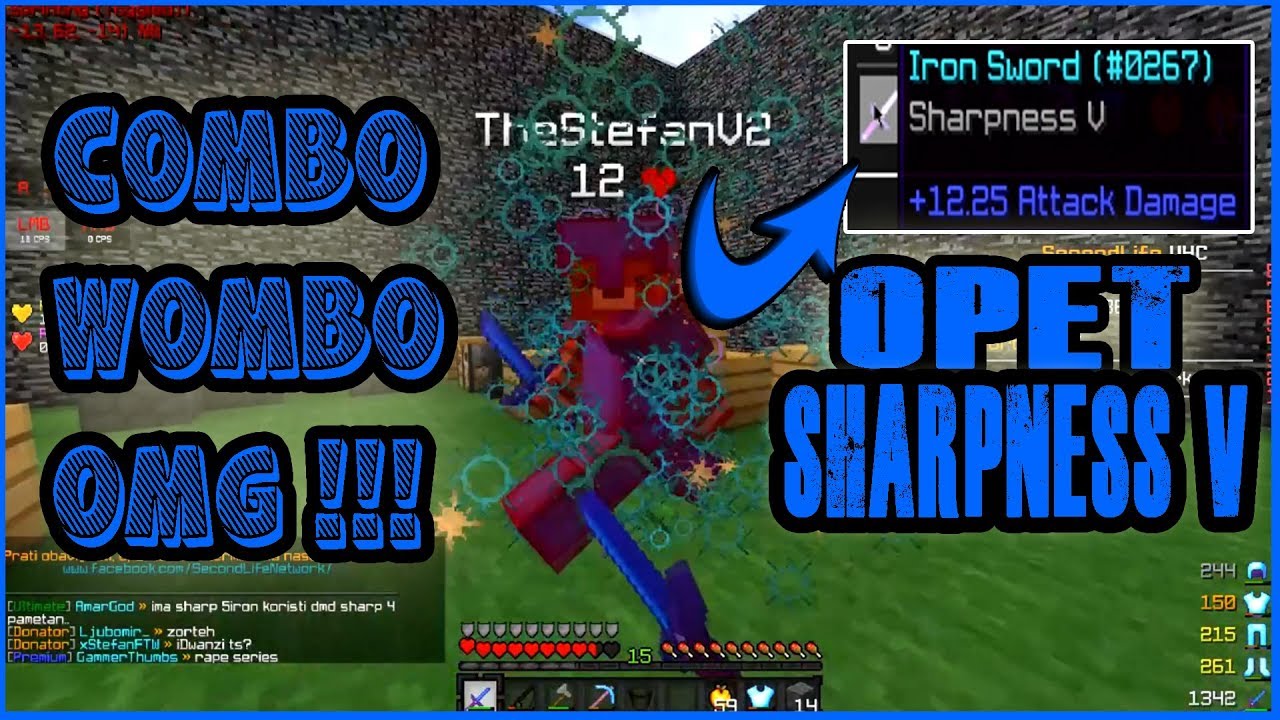 15 HIT COMBO,OPET SHARPNESS V! | UHC Highlights #16