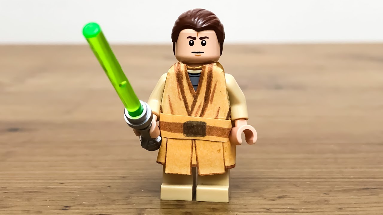 How to make CUSTOM LEGO JEDI ROBES! Custom Lego Star Wars Jedi/ Sith tutorial