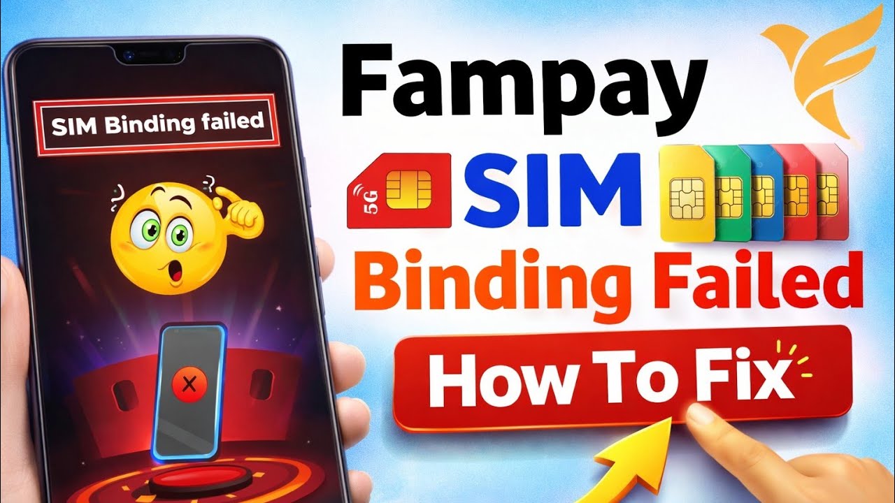 Fampay sim binding problem solve ✅ | Sim binding failed fampay | Fampay sim binding failed