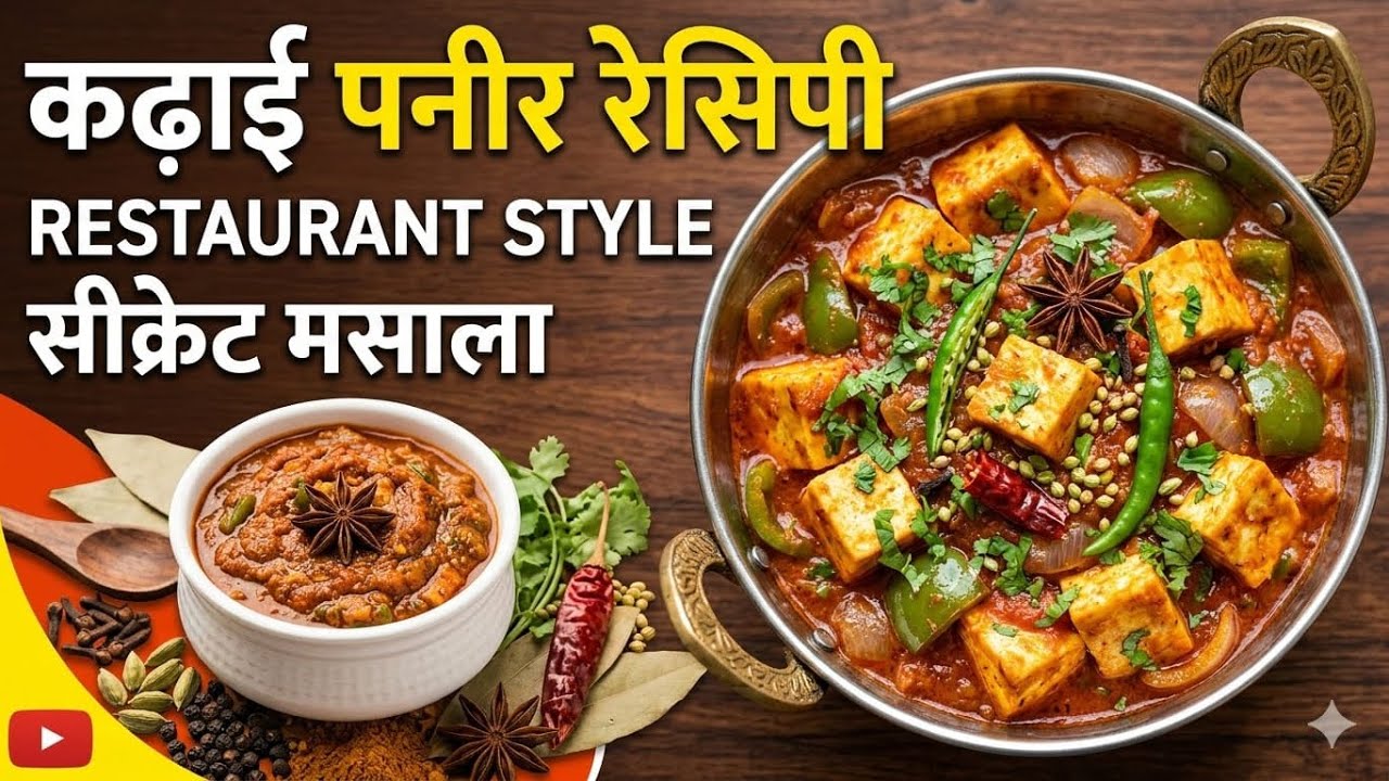 Kadai Paneer Recipe | Restaurant Style Kadai Paneer | कड़ाई पनीर रेसिपी | Paneer Ki Sabji | paneer 