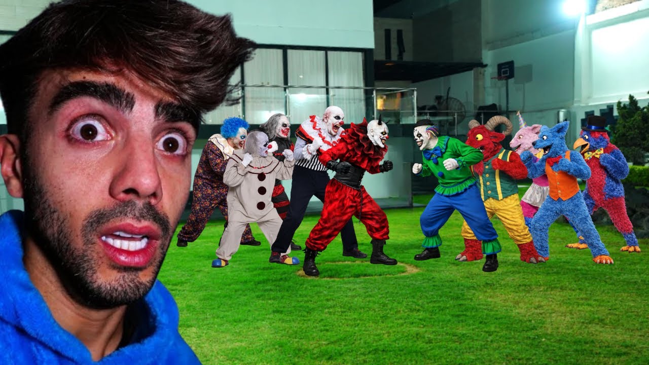 PAYASOS DE ALFA VS PAYASO 404 Y ANIMATRÓNICOS DE FEDE VIGEVANI EN ROBLOX