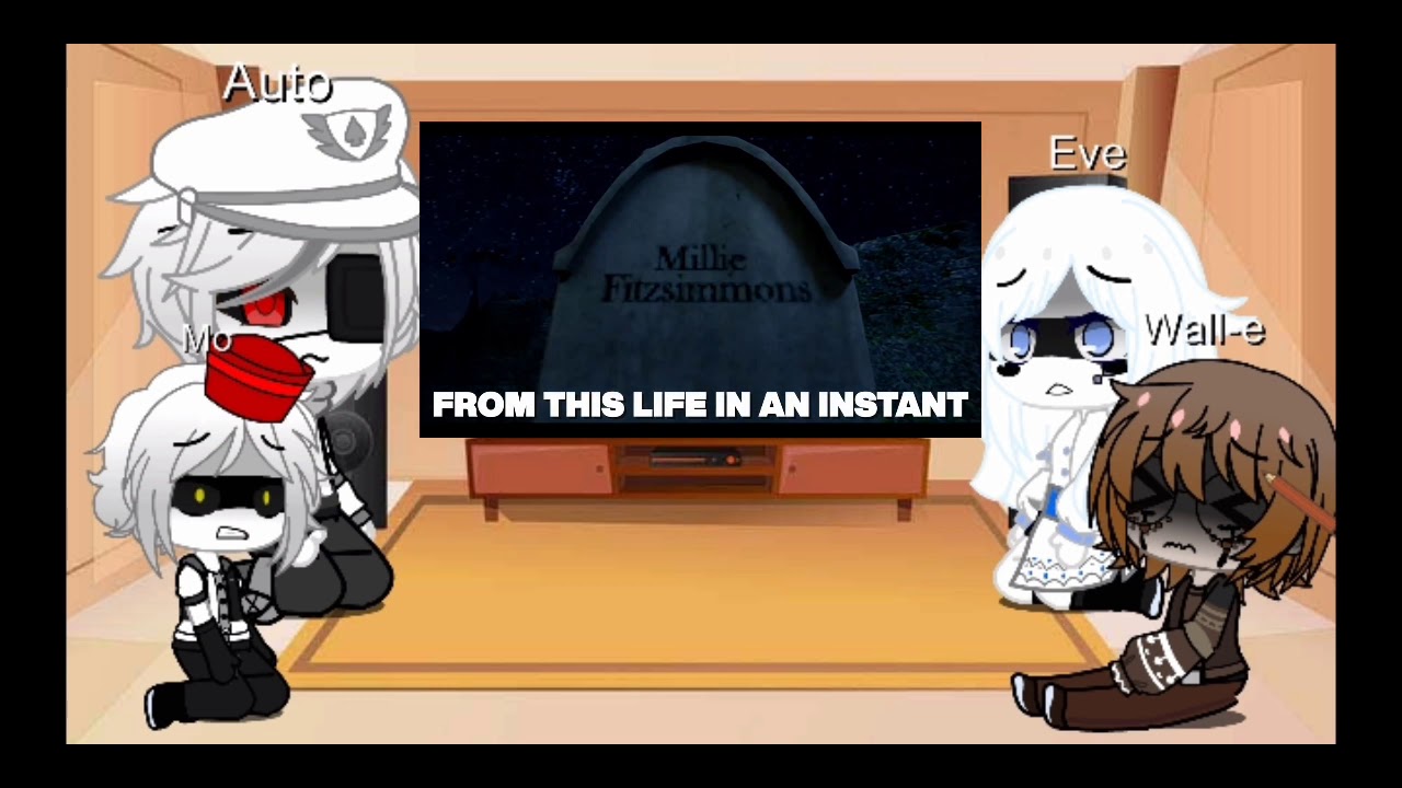 Wall-e react to fnaf and??? | Gacha react |Read description