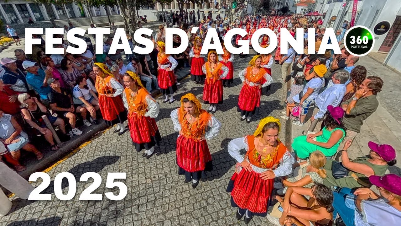 FESTAS DA AGONIA 2025 | MORDOMAS E GIGANTONES | PORTUGAL