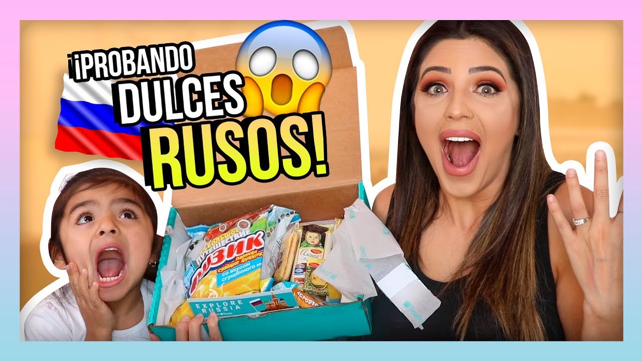 PROBANDO DULCES RUSOS CON ORI !! 😱😳 | Jackie Hernández