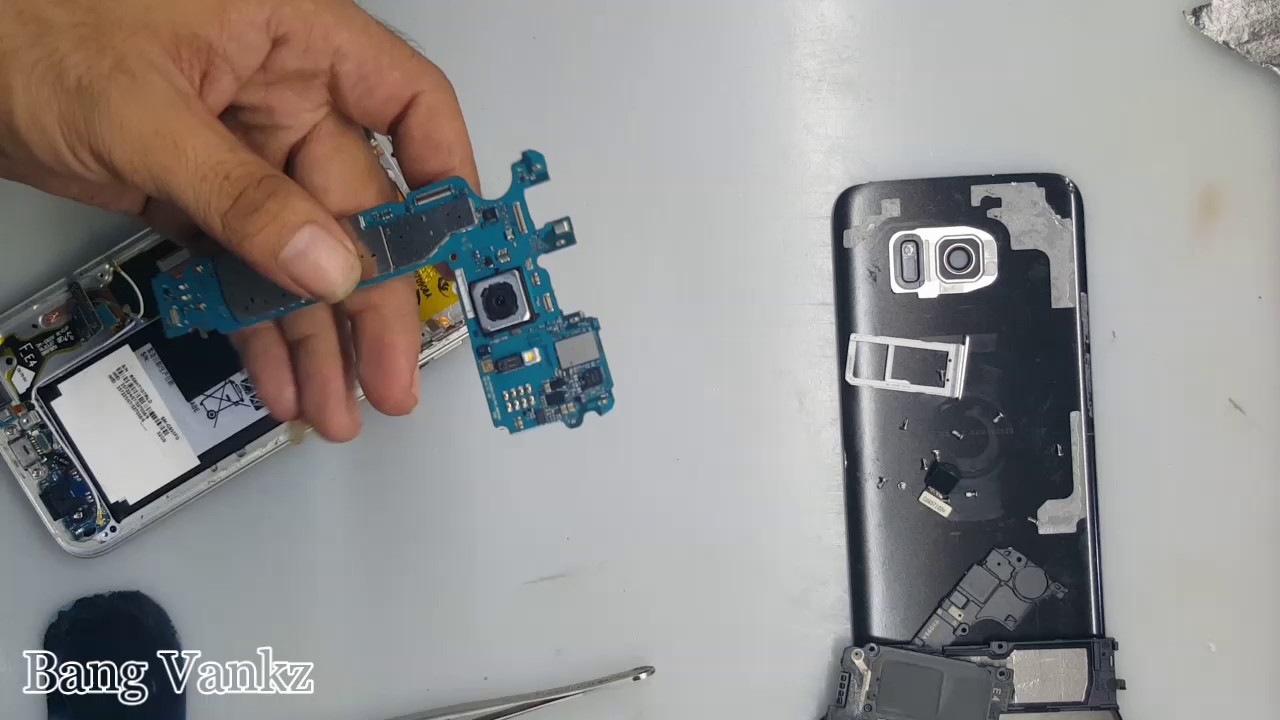 Samsung S7 Edge LCD Screen Repair | cara ganti lcd samsung s7 edge