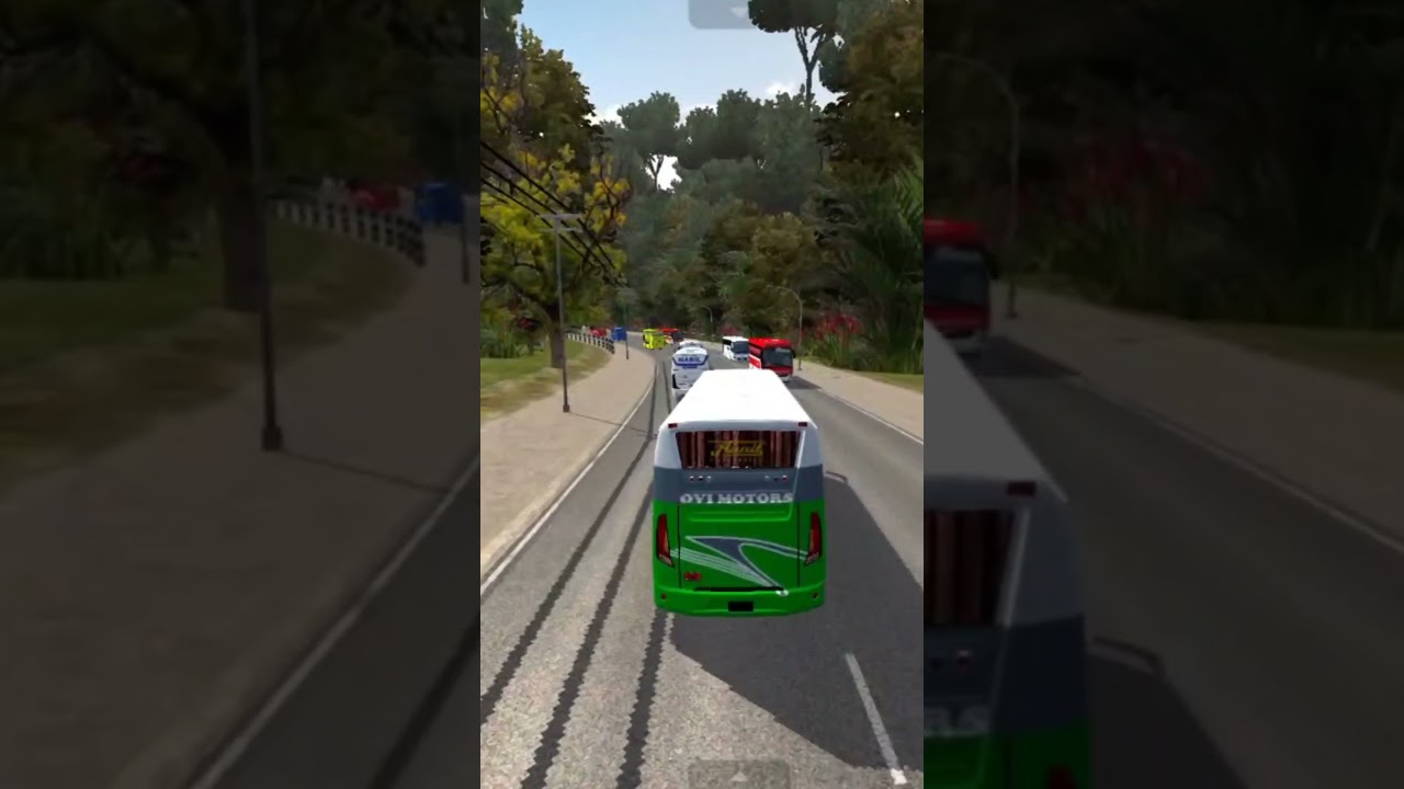 Bus Simulator Indonesia. #shorts #bussid #viral #bus #obbbussid @fluggamer