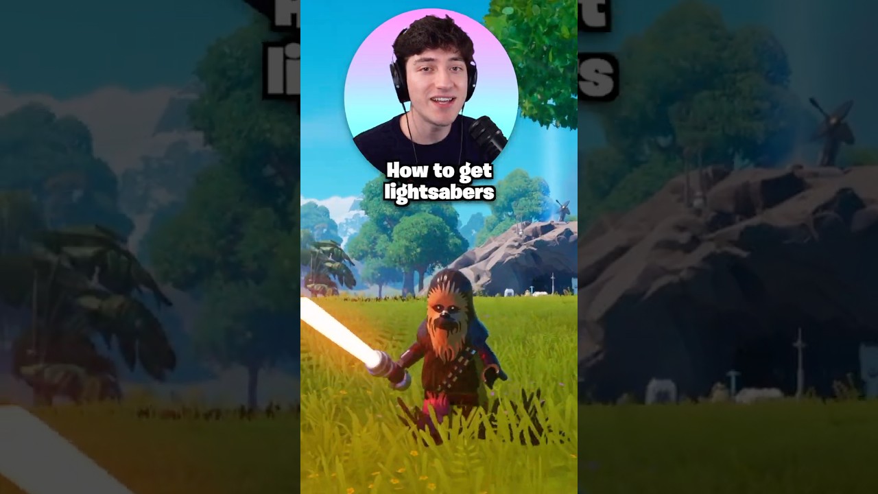 How to Get Lightsabers in LEGO Fortnite!