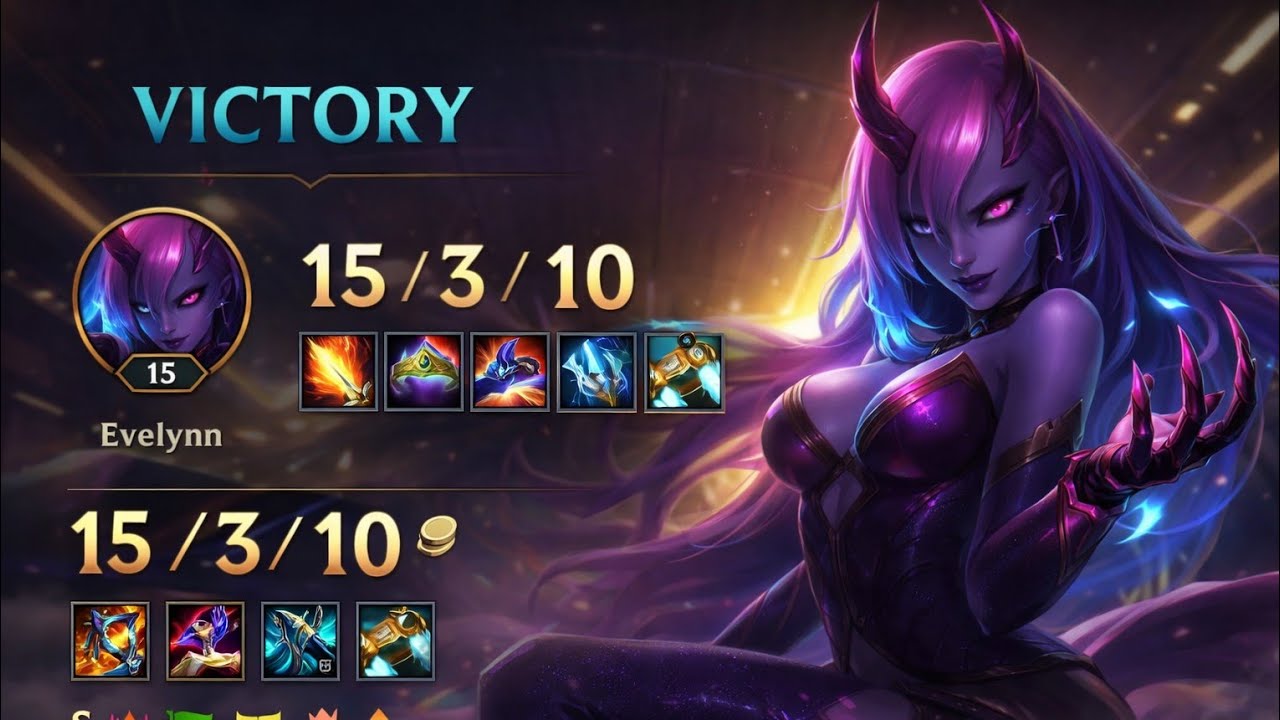 Evelynn Master Ranked - Global/Asia Wild Rift Build, Runes & Gameplay
