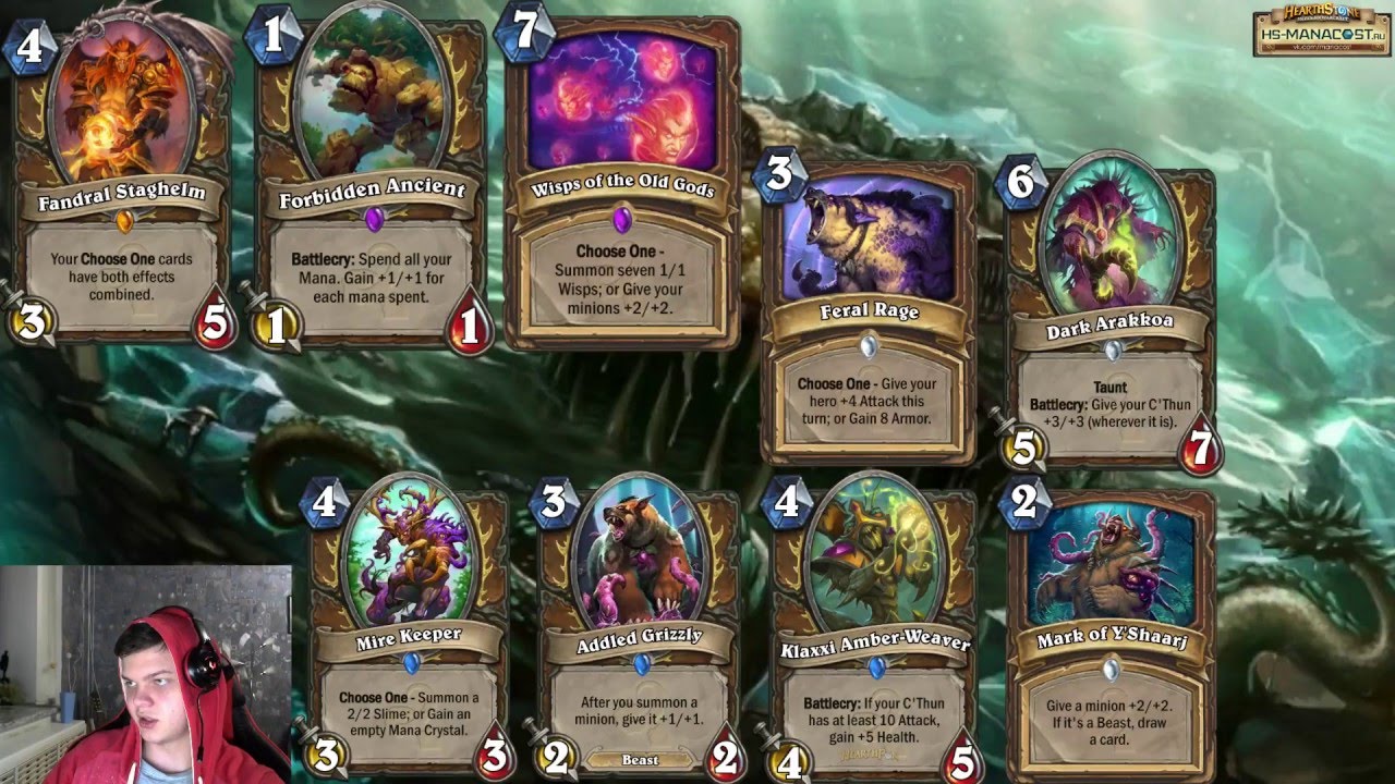 Whispers of the old Gods (Review druid`s cards)