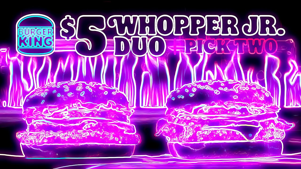 Burger King Whopper Jr. Duo Vocoded to Gangsta's Paradise, Miss The Rage, Megalovania and more
