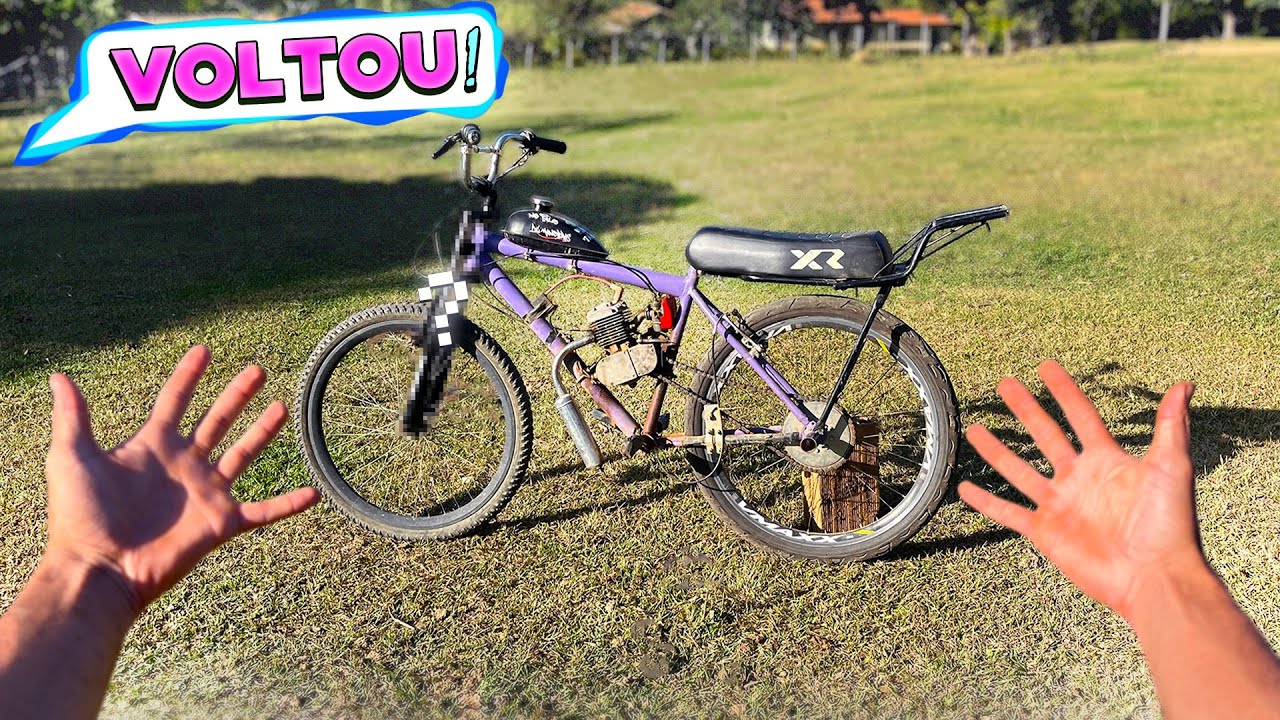 O retorno da Bike Motorizada!