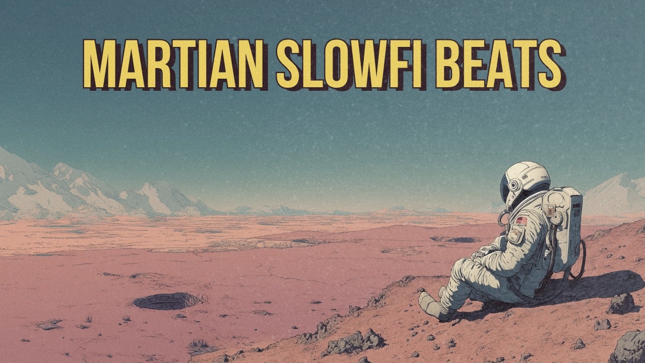Red Dust: Mars ​🔈​​​ | Chill Lo-Fi Beats to Study Sleep & Relax