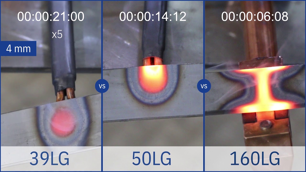 GYS Powerduction 39LG vs 50LG vs 160LG indukciniai kaitintuvai