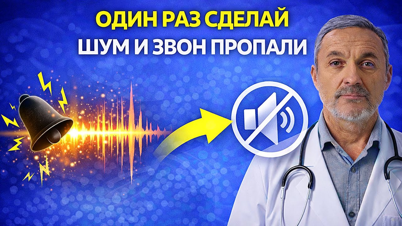 Сделайте это один раз — и шум в ушах исчезнет. Метод, который скрывали