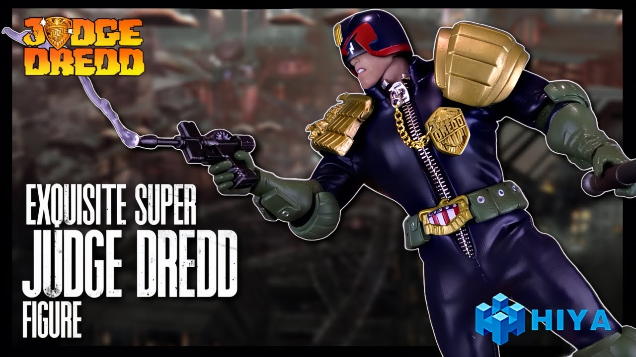 Hiya Toys Judge Dredd Exquisite Super Series Judge Dredd 1/12 Scale Figure |  @TheReviewSpot