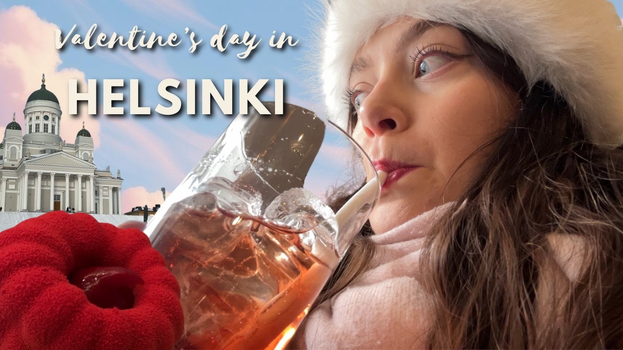 Solo Valentine’s Day in Helsinki, Finland | Cozy Winter Café & Slow Living | Silent Vlog