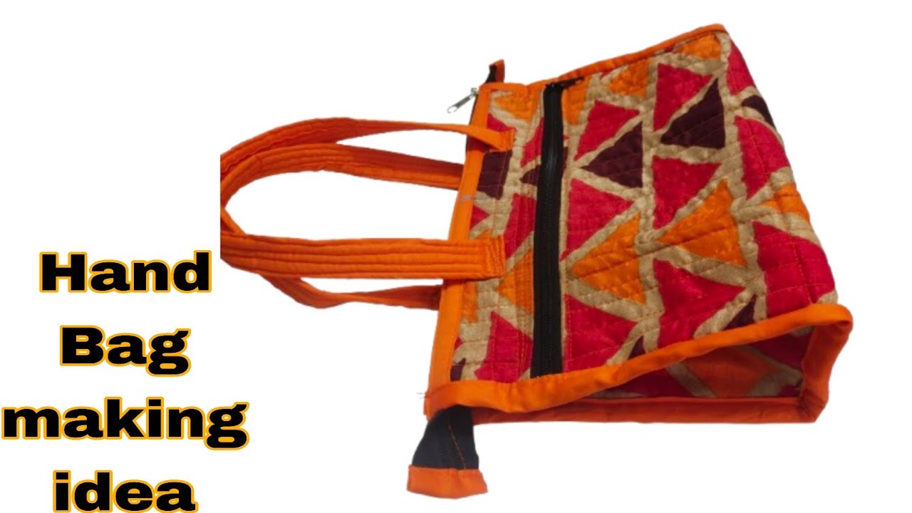 Very beautiful and attractive handbag cutting and stitching in easy way