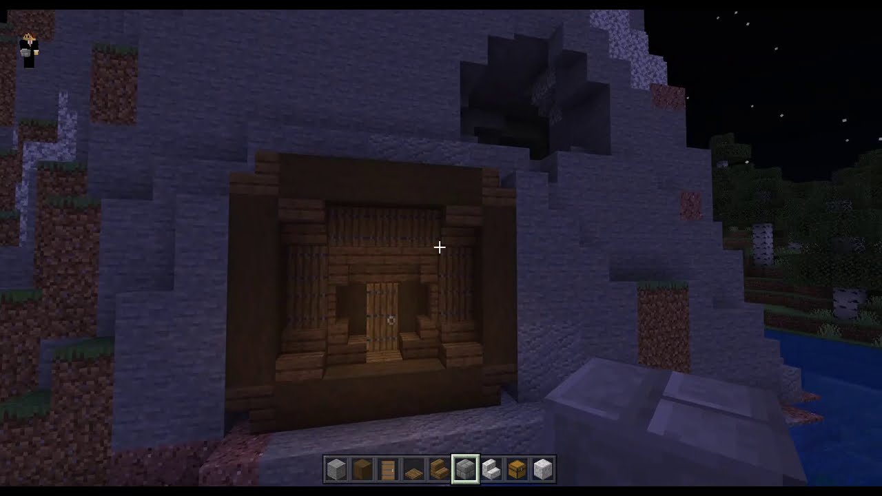 Simple Minecraft Hobbit Hole Starter Base