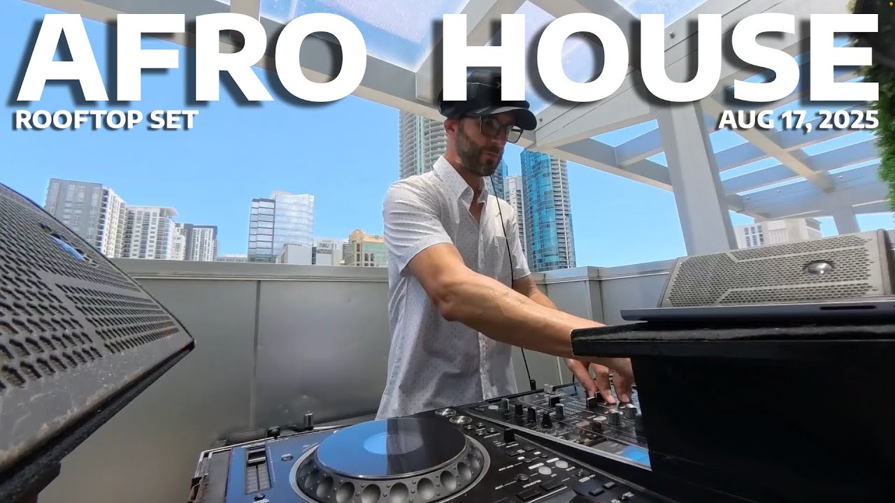 AFRO HOUSE 2025 🔥 SUMMER ROOFTOP MIX SET: Adam Port, Keinemusik, Tiesto, Stryv / Aug 17