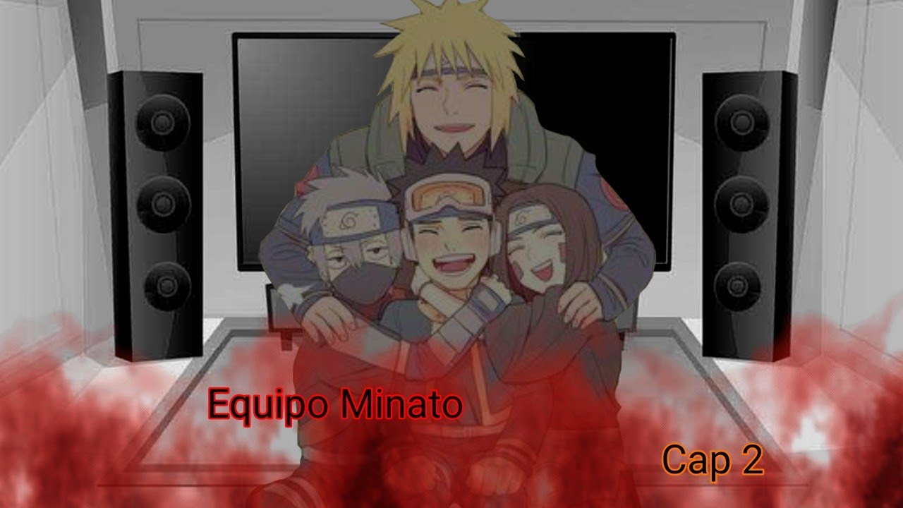 Equipo Minato/ Reaccionan a su futuro cap 2/ Gacha Club 💛🖤❤️