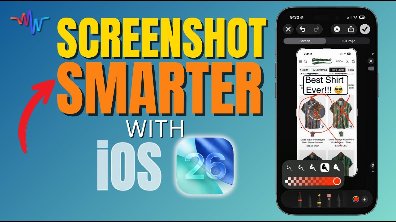 Обновление скриншотов iOS 26: делайте снимки умнее, а не сложнее!