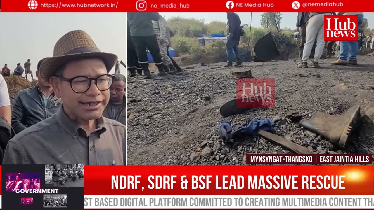 Cabinet Ministers Assess Thangsko Blast Site; Oversee Multi-Agency Rescue Efforts