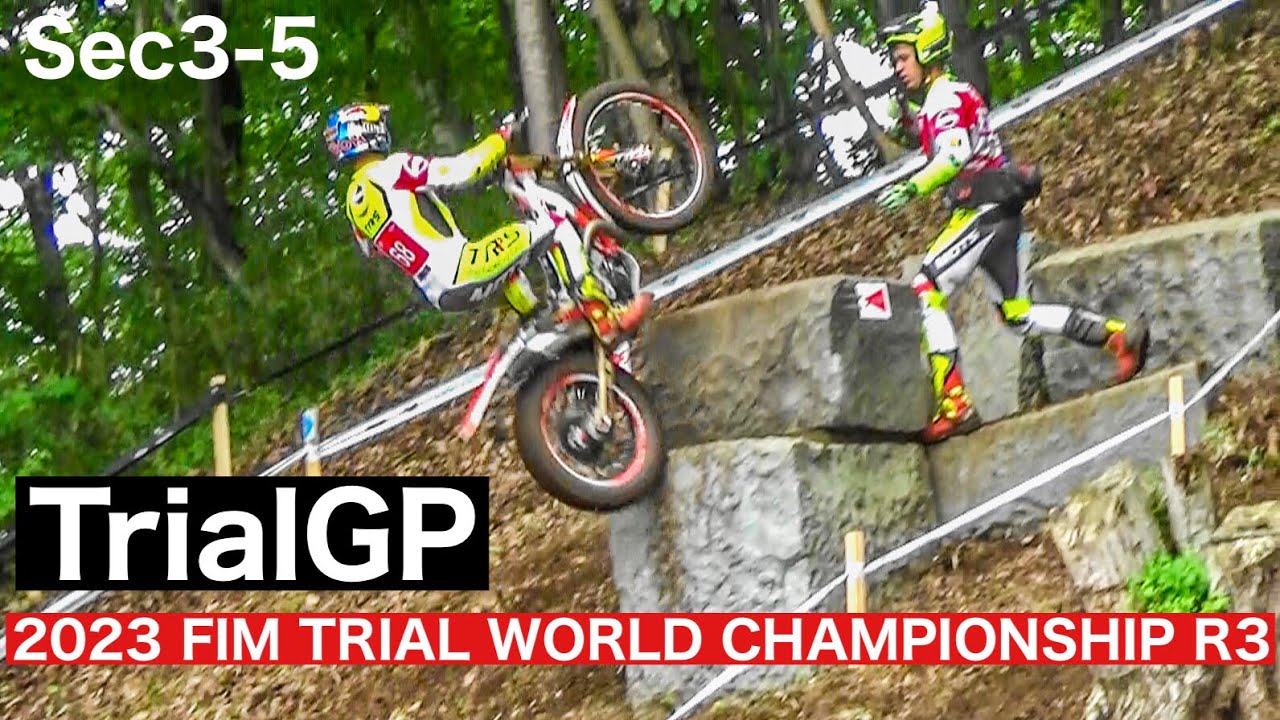 【TrialGP Sec3･4･5】2023 FIMトライアル世界選手権 日本GP