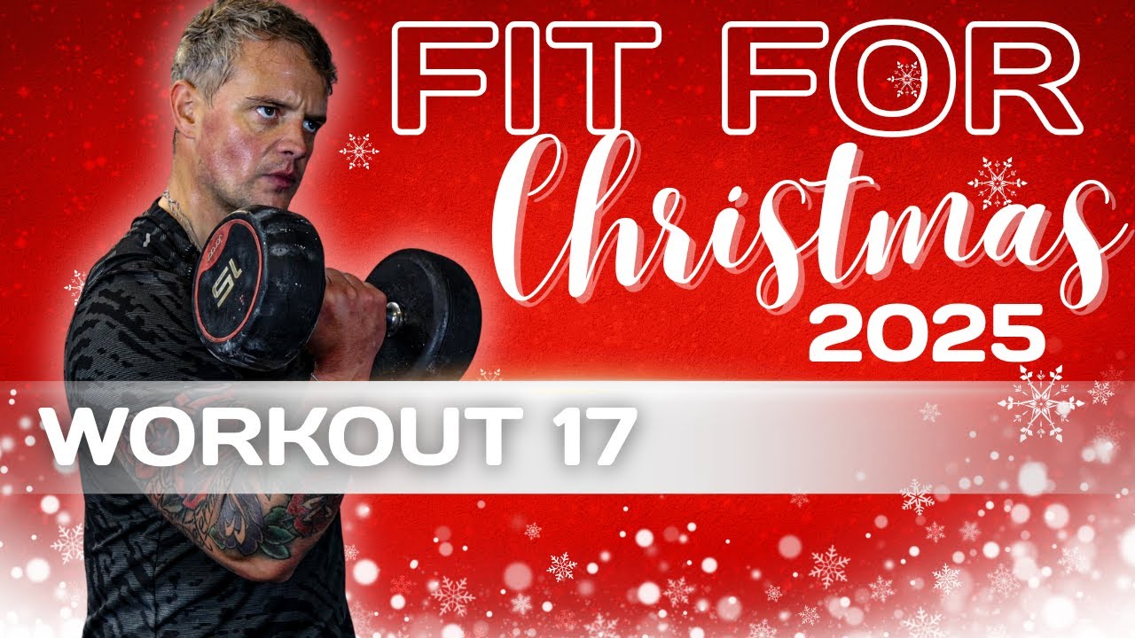 17🎄60 Minute Full Body DUMBBELL Workout | HIIT & Strength