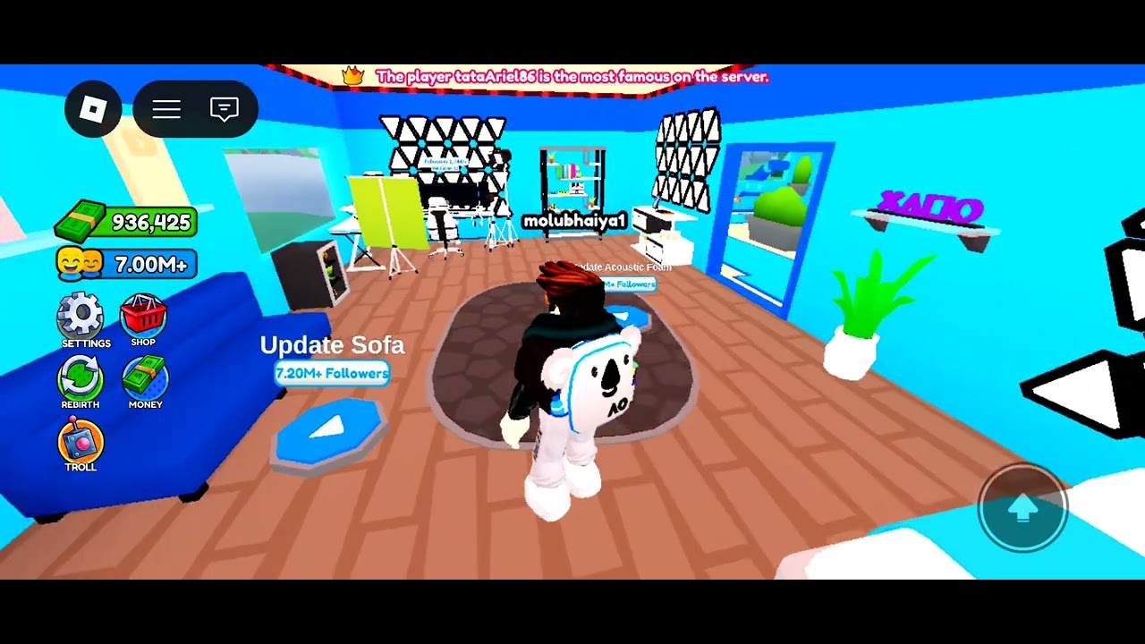 Play the and roblox youtuber game 🎮