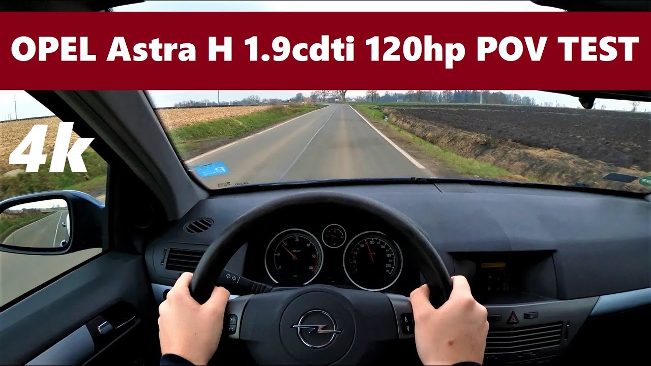 Opel Astra H (2004) 1.9cdti 120hp | POV Drive & Acceleration #1