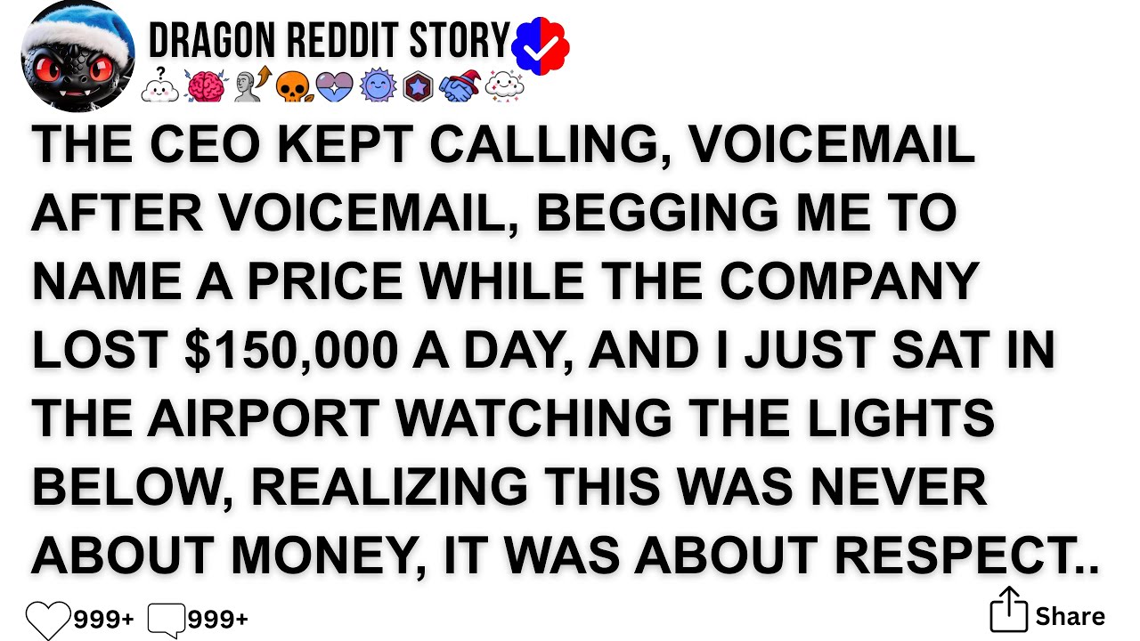 THE CEO KEPT CALLING, VOICEMAIL AFTER VOICEMAIL, BEGGING ME TO NAME A PRICE WHILE THE COMPANY LOST.