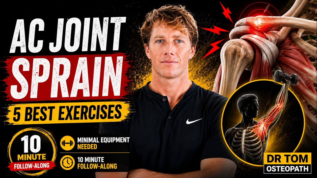 5 Best AC Joint Sprain Exercises [Acromioclavicular Joint)