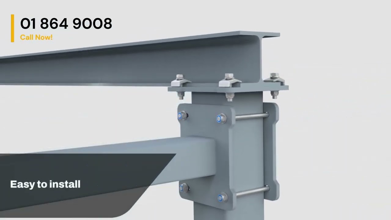 Boost Efficiency and Safety with our Light Crane Systems - One Stop Handling Ireland Ltd.