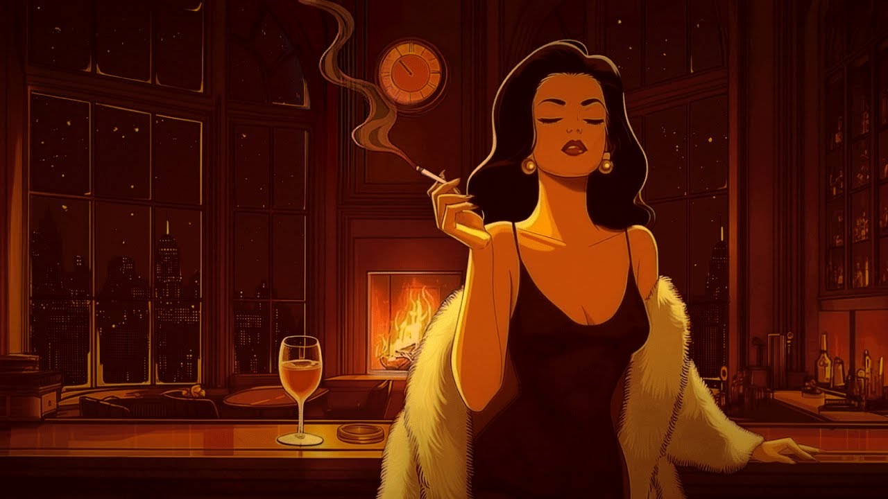 a quiet drink after midnight &ndash; 1940s JAZZ