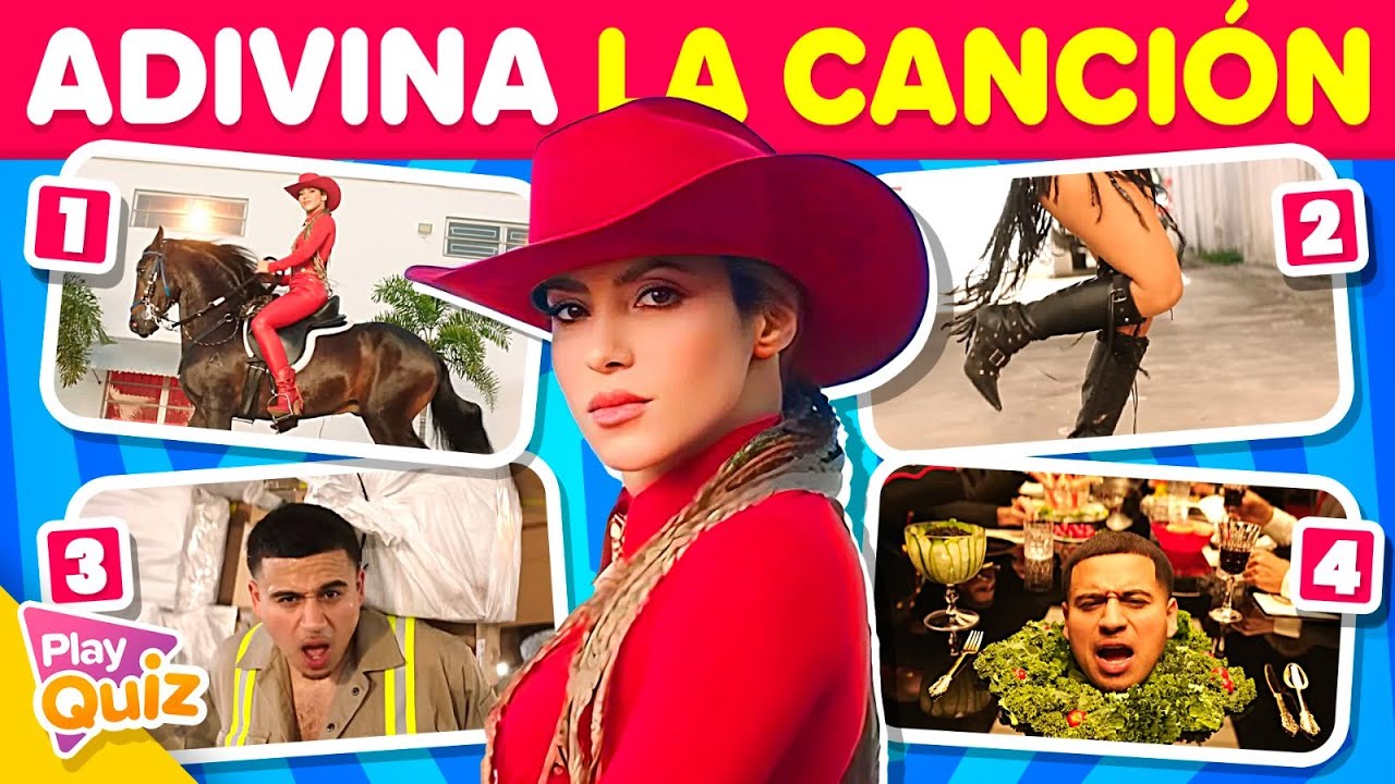 Adivina la Canción por 4 Fotos del Video Musical 📸🎶👨‍🎤 | Play Quiz de Música