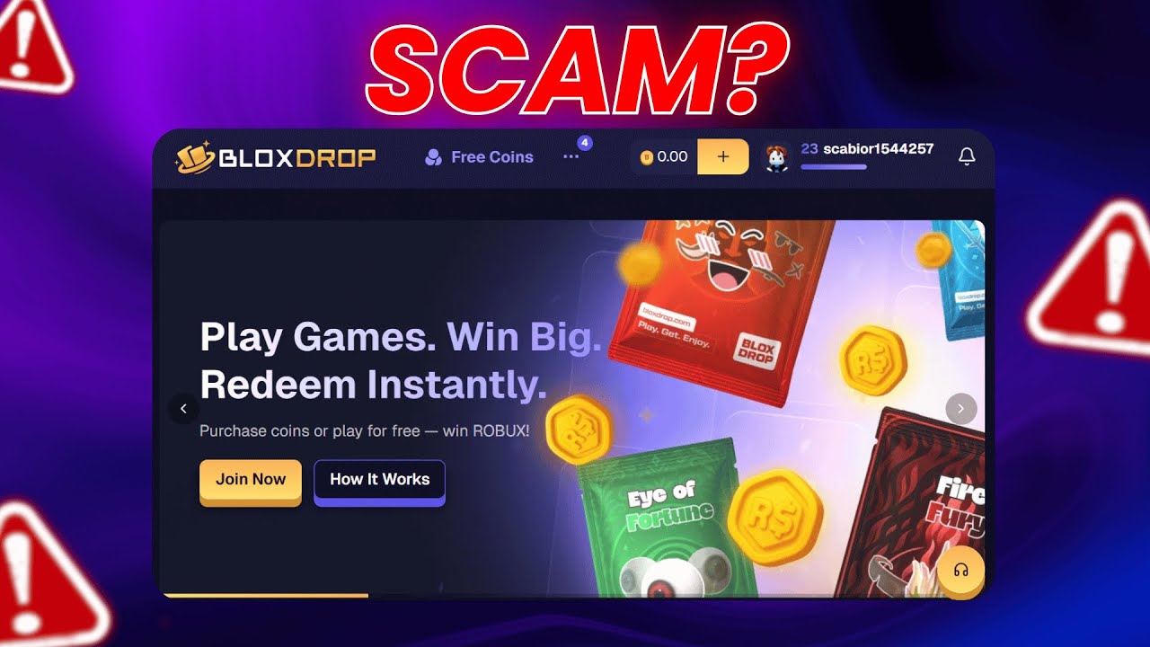 Обзор Bloxdrop.com &mdash; легальная или мошенническая платформа?