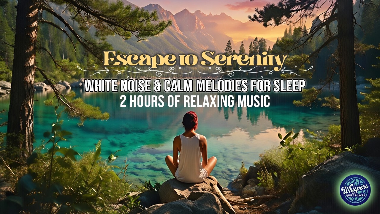 Escape to Serenity   2 Hours of Natural White Noise & Calm Melodies for Sleep